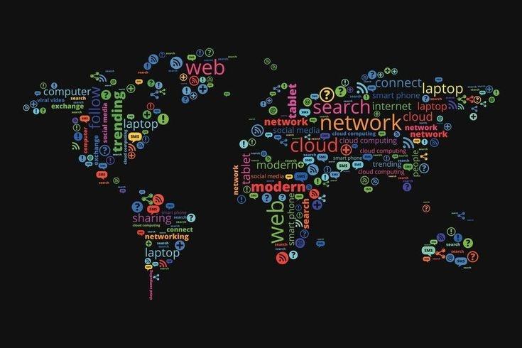 Mobile app development process showing collaborative team environment